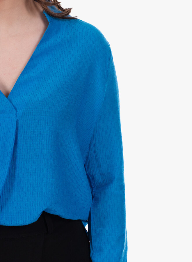 Top blouse Lara petrol