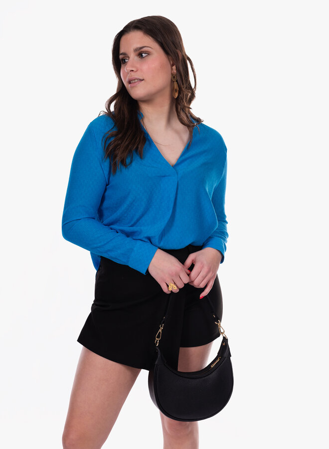 Top blouse Lara petrol