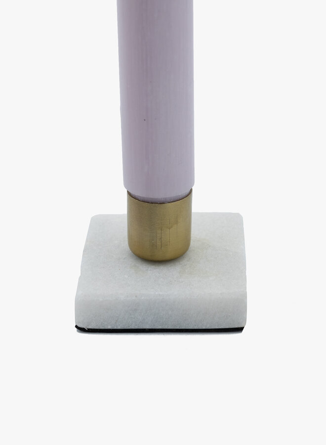 Dinerkaars Perlmutt lila 18 cm