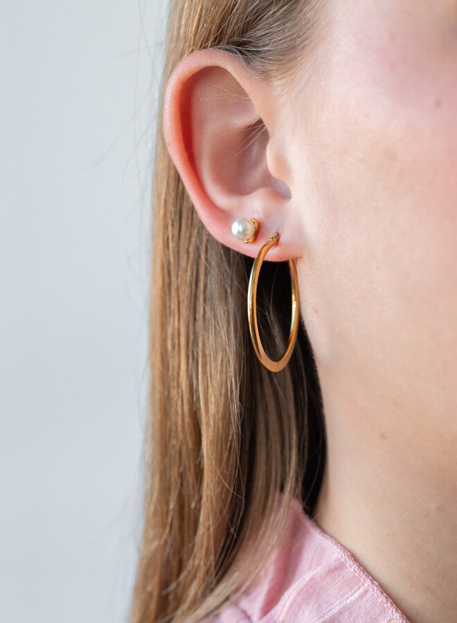 Oorknopjes met parel