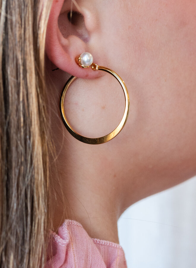 Oorknopjes met parel