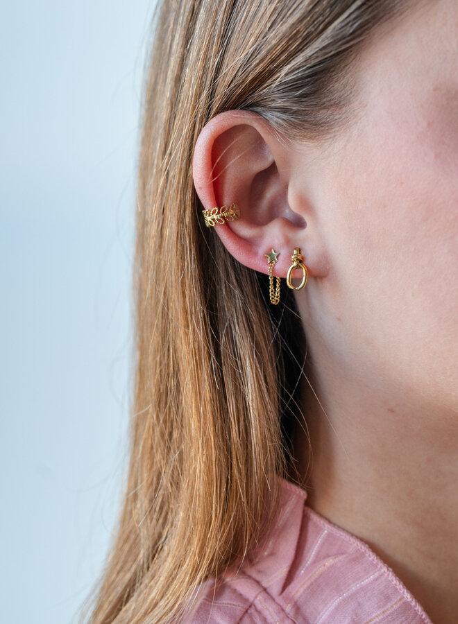 Subtiele oorbellen Mona