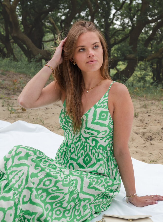 Ketting dubbel met parel