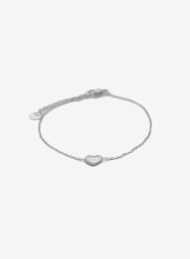 Subtiele armband special heart