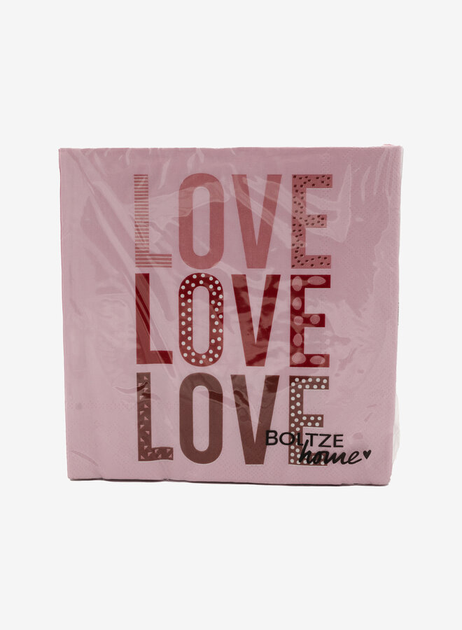 Servetten love love love