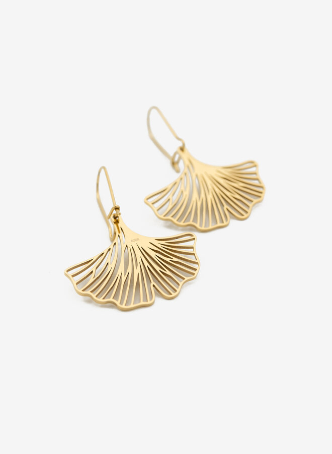 Statement oorbellen leave