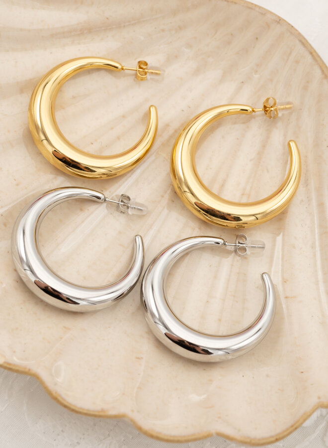 Statement oorringen sexy vibe