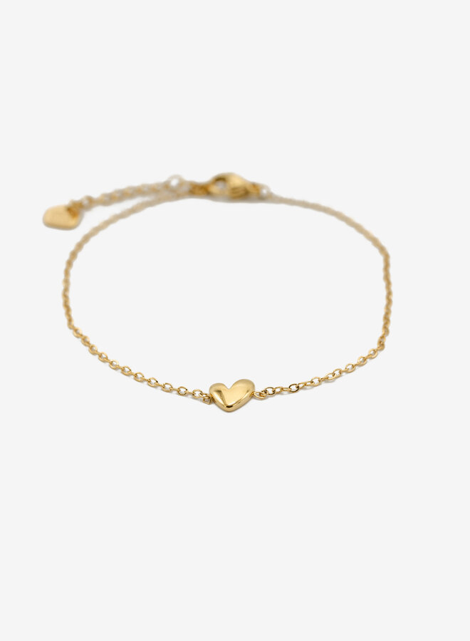 Armband klein hartje