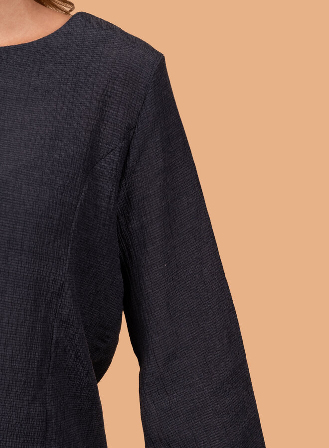 Basic top zwart lange mouwen