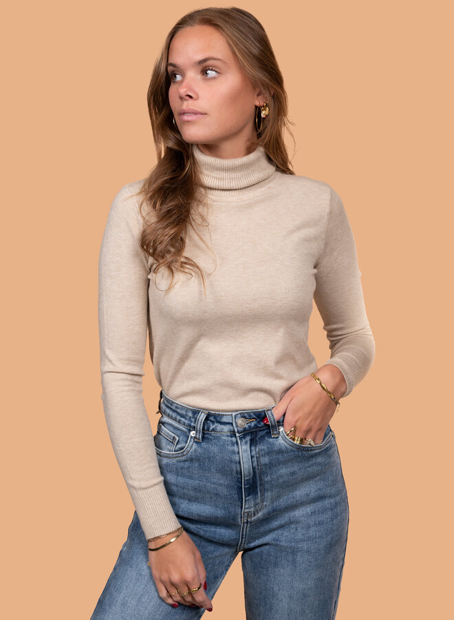Beige coltrui