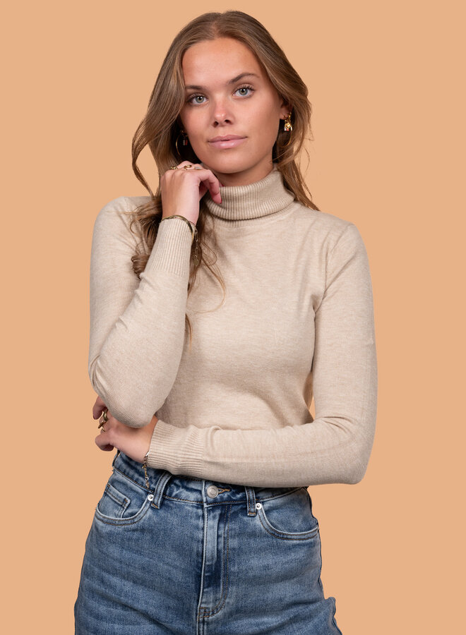 Beige coltrui