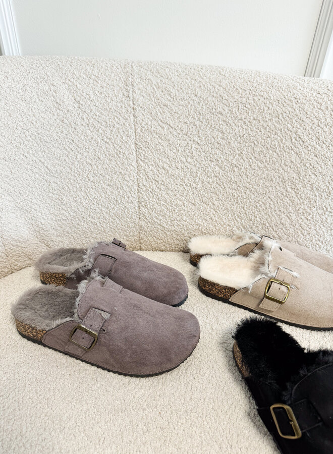 Instapper klomp grijs