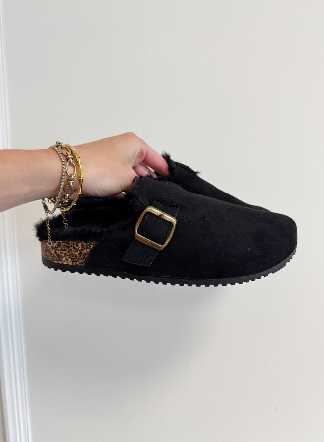 Instapper klomp zwart