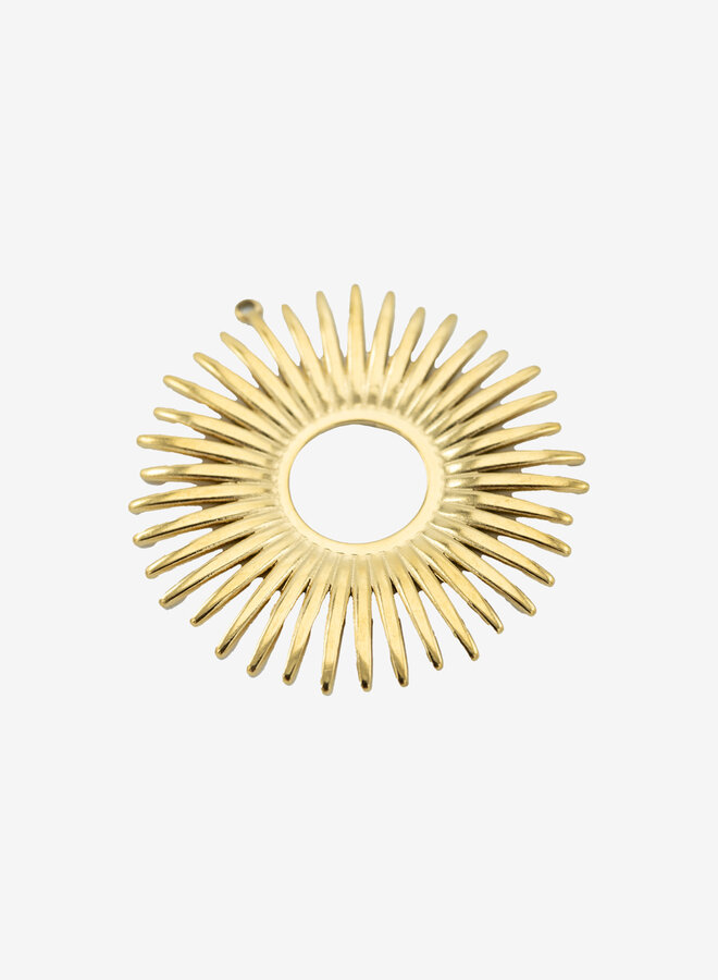 Bedel grote ronde goud