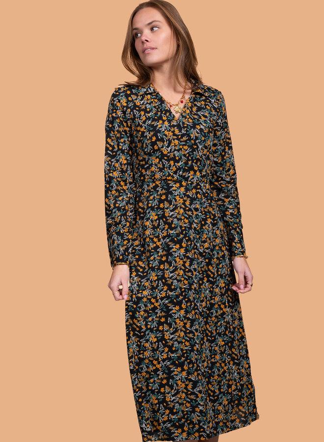 Lange jurk met print