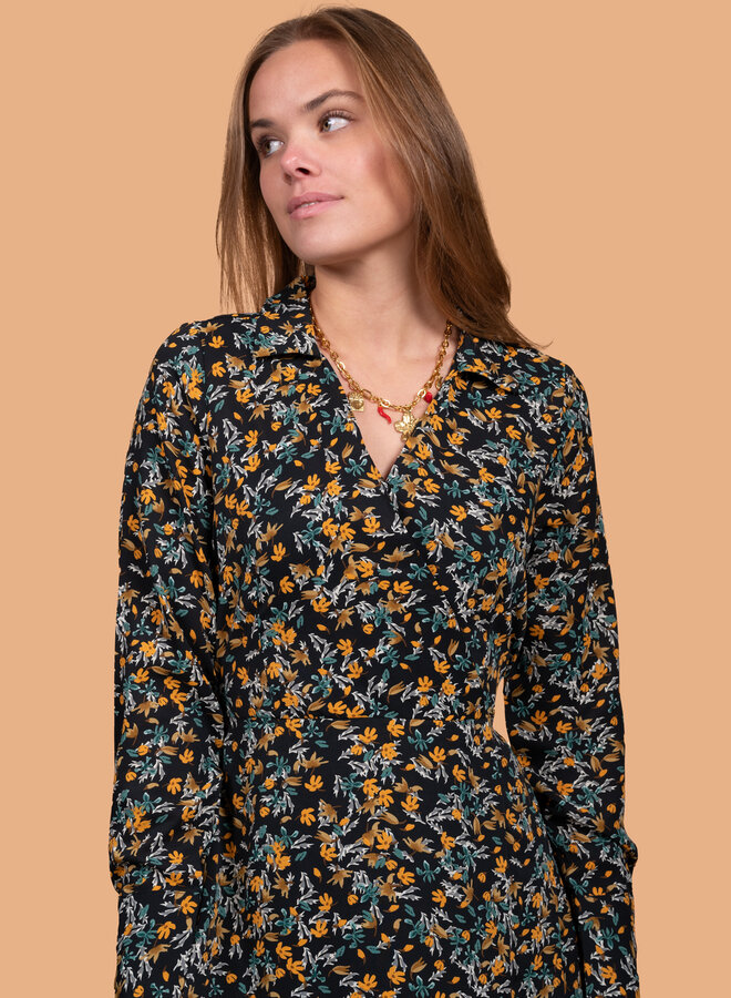 Lange jurk met print