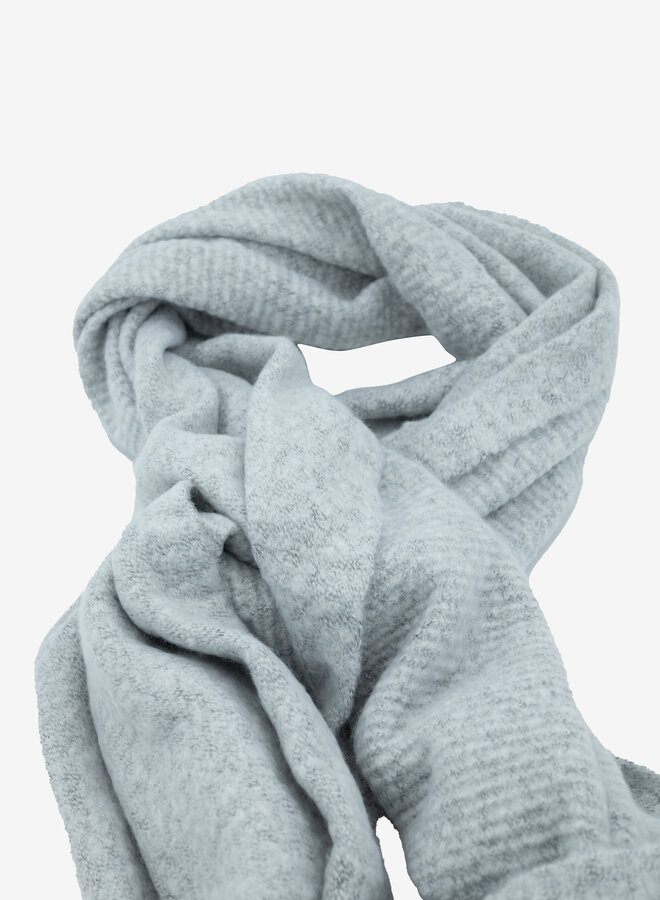 Grove sjaal grijs