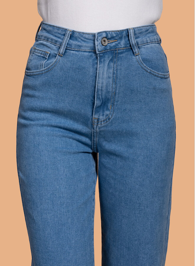 Wide leg jeans Anna blauw