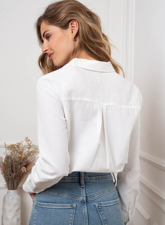 Blouse stretch wit