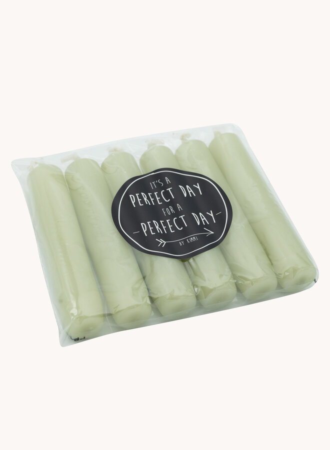 Korte dinerkaarsen pear