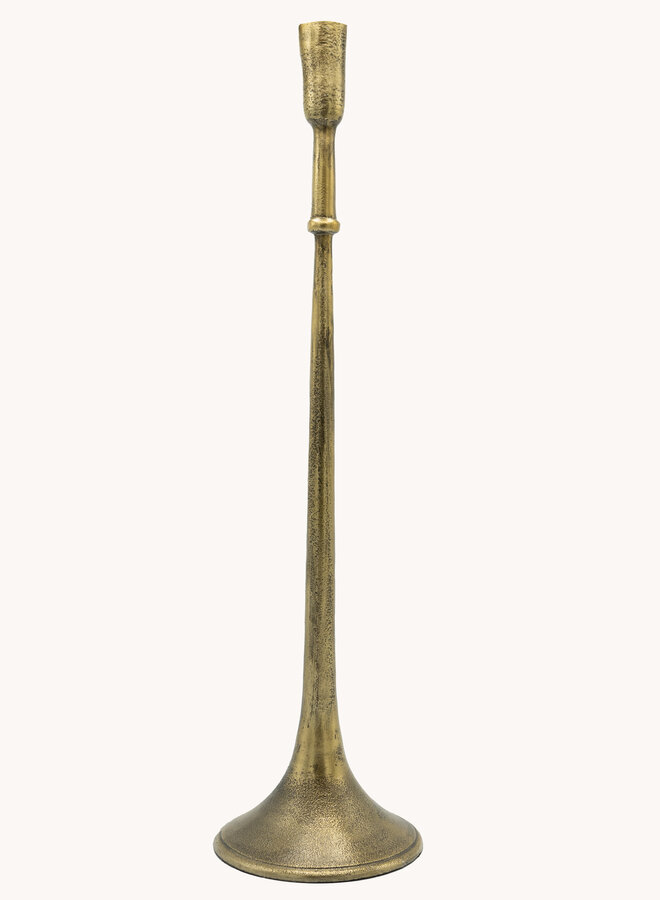 Grote kandelaar metaal goud