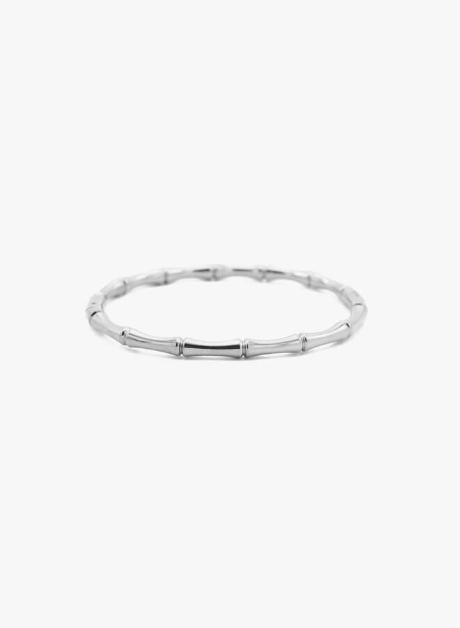 Bangle armband bamboe vorm