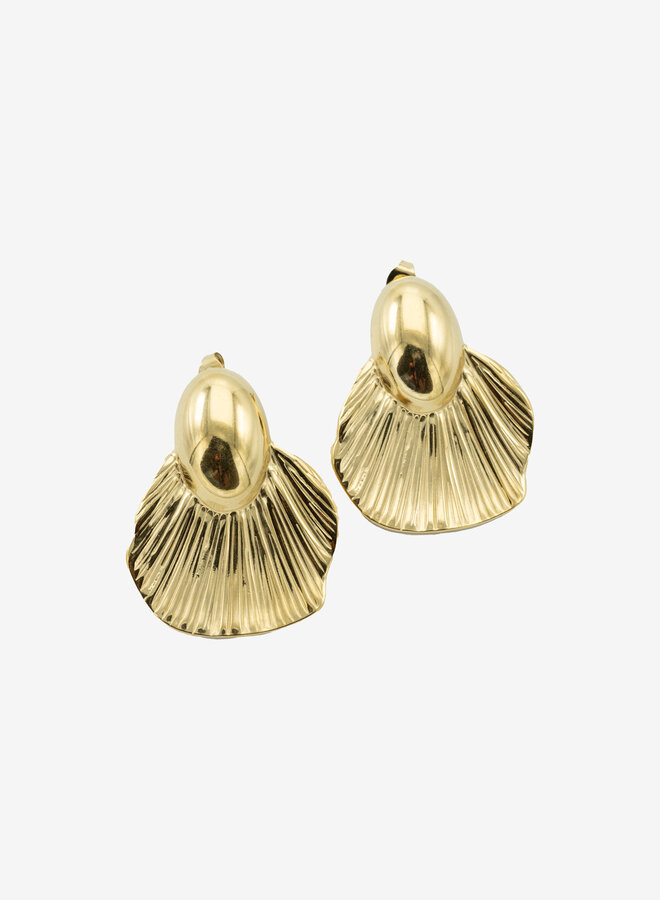 Statement oorhangers plaque