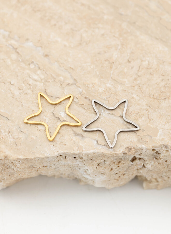 Bedel open ster goud