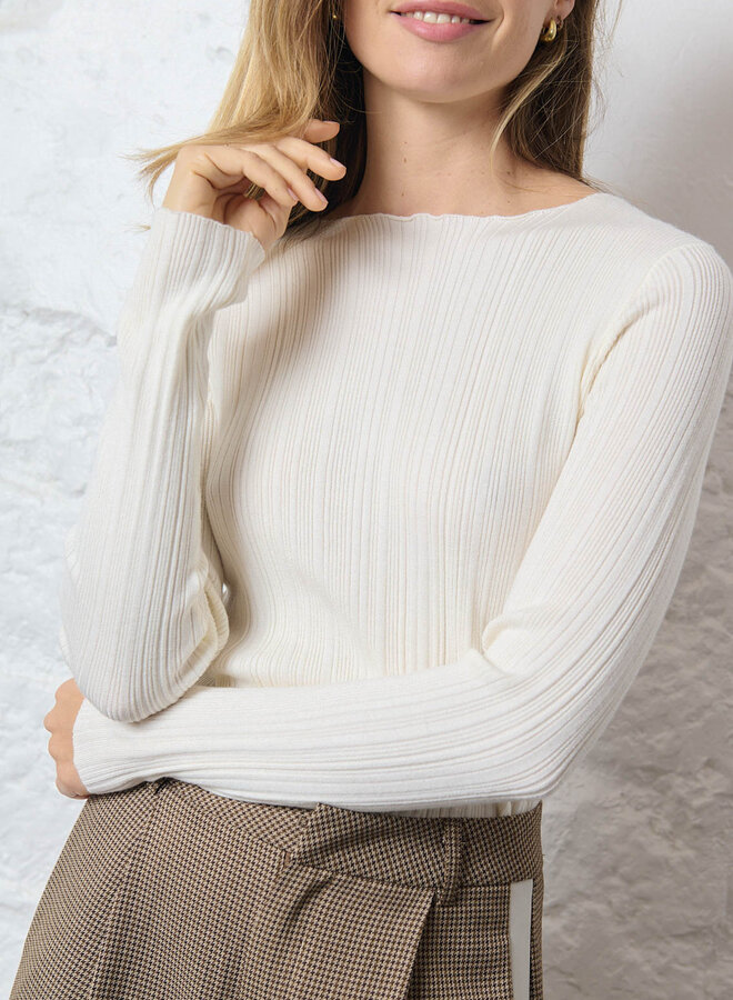 Basis top Pleun ecru