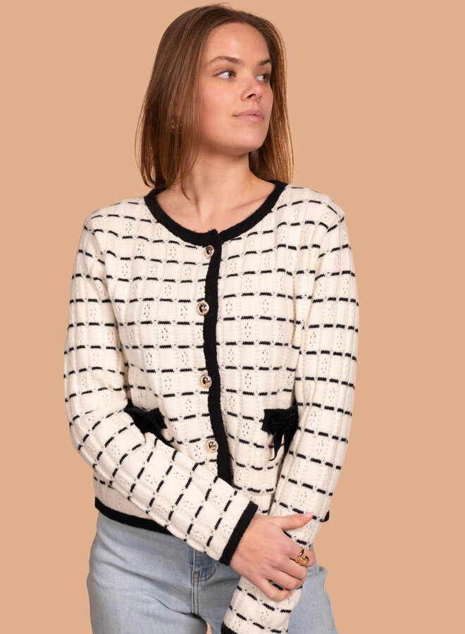 Classy vestje met strikjes