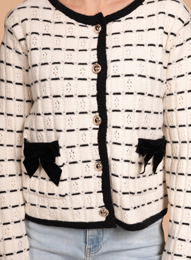 Classy vestje met strikjes