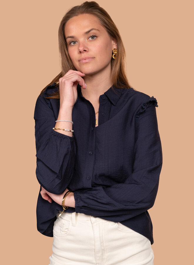 Blouse Layla blauw