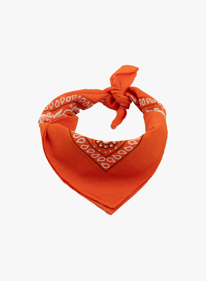 Bandana sjaaltje oranje