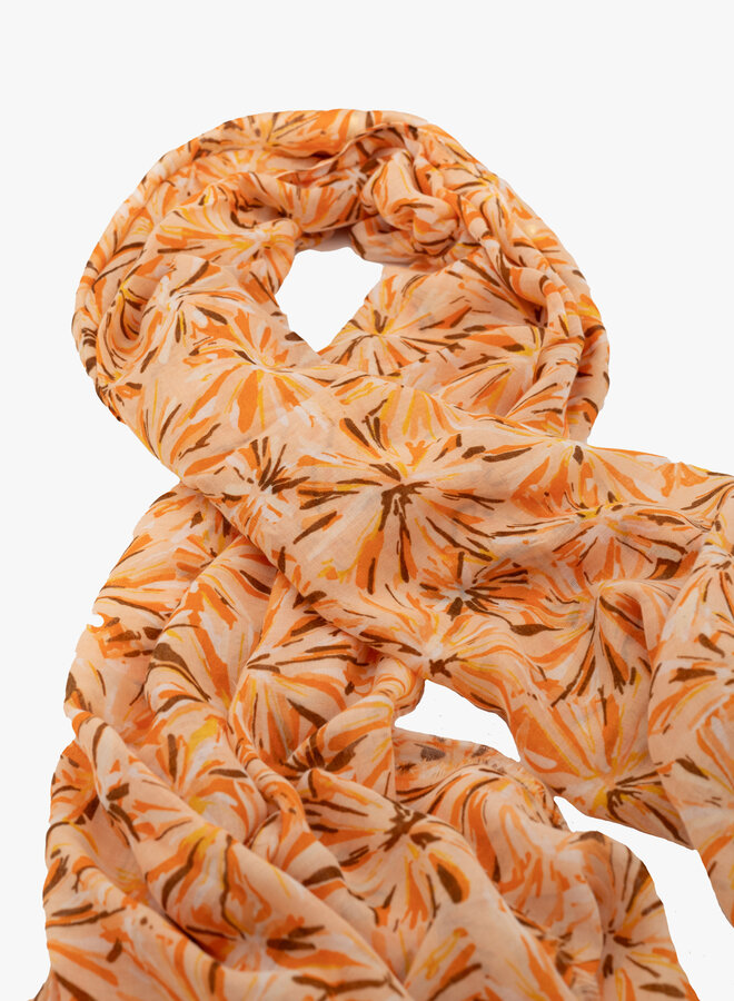 Zomer sjaal orange party