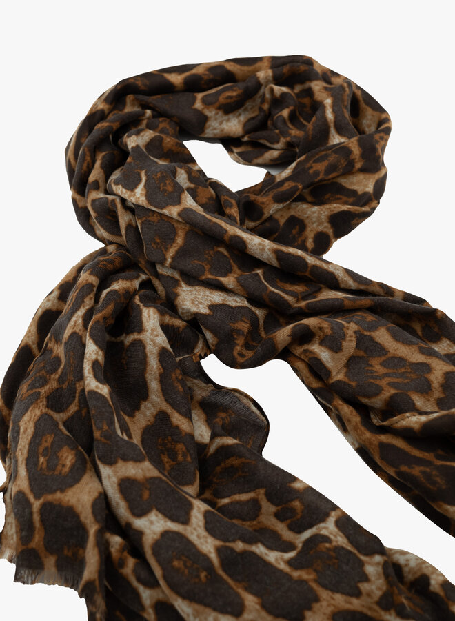 Zomer sjaal luipaard print
