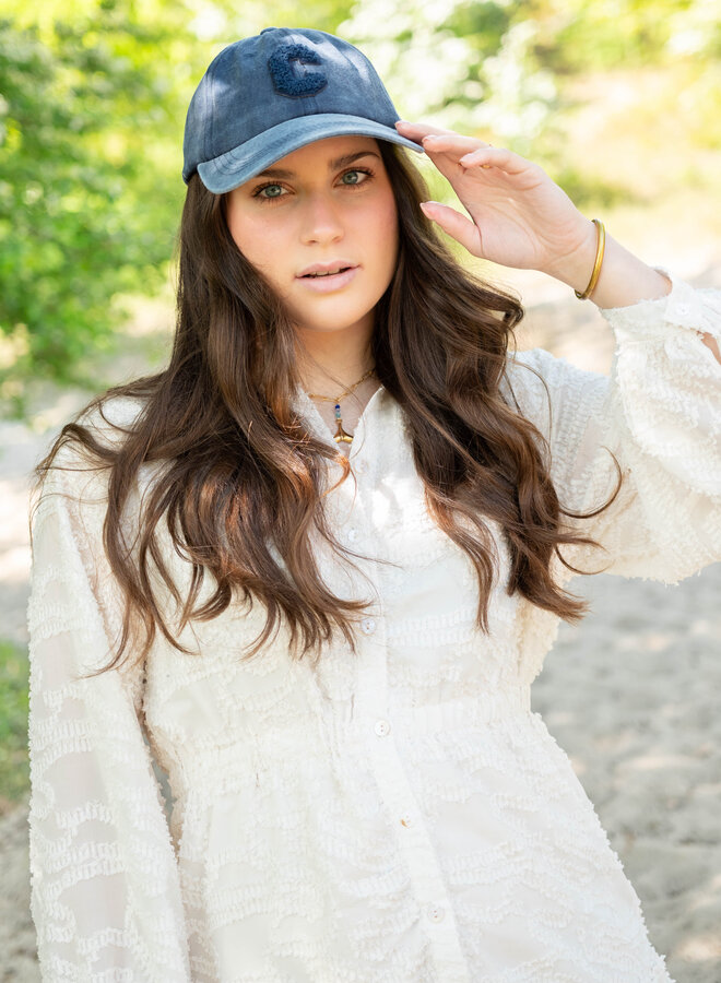 Celine dupe pet blauw teddy C