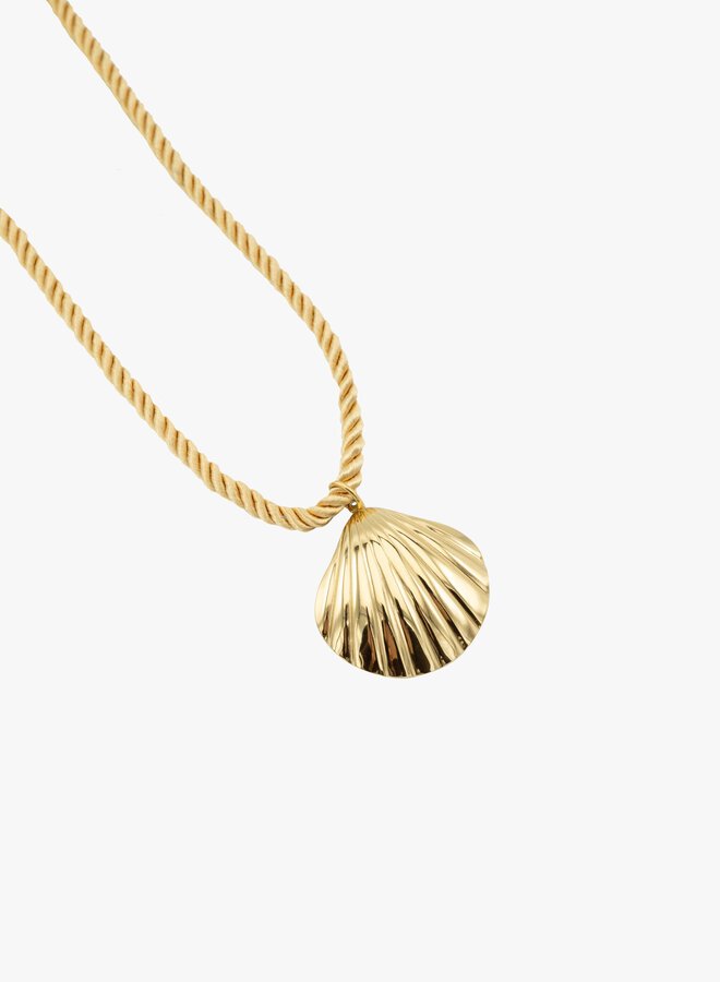 Ketting touw met schelp