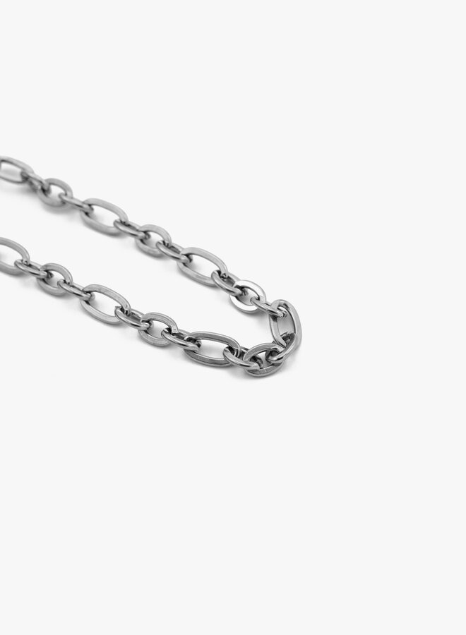 Schakelketting Kirsten zilver