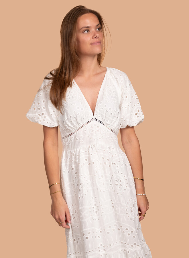 Maxi jurk katoen Floor