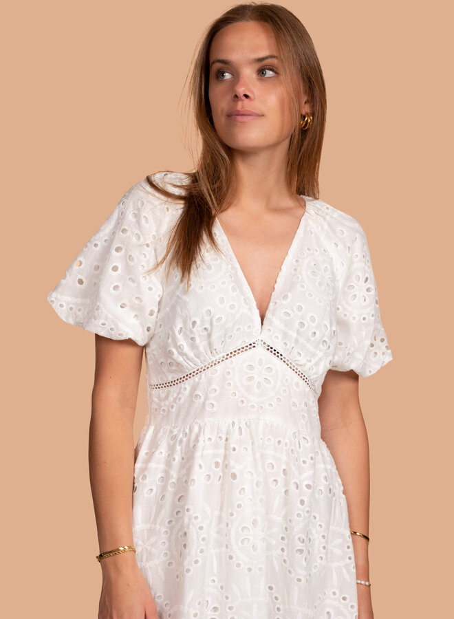 Maxi jurk katoen Floor