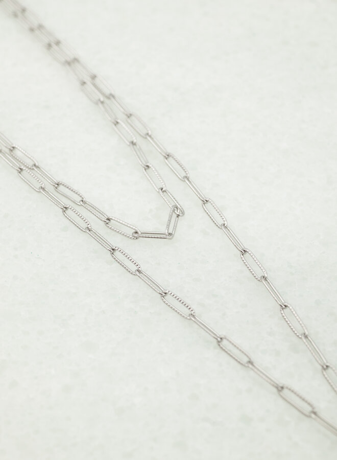 Gelaagde ketting schakels