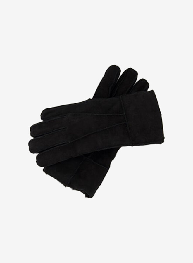 Handschoenen leder suède zwart
