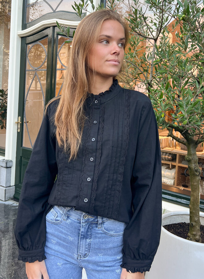 Zwarte blouse Joke