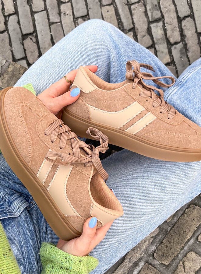Mambo sneakers taupe