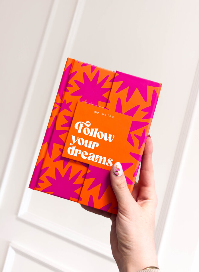 Notitieboek Follow your dreams