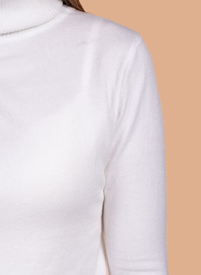 Zachte coltrui wit