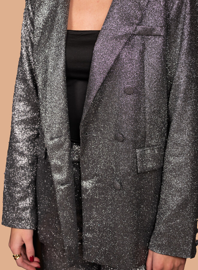 Blazer glitter and glammer
