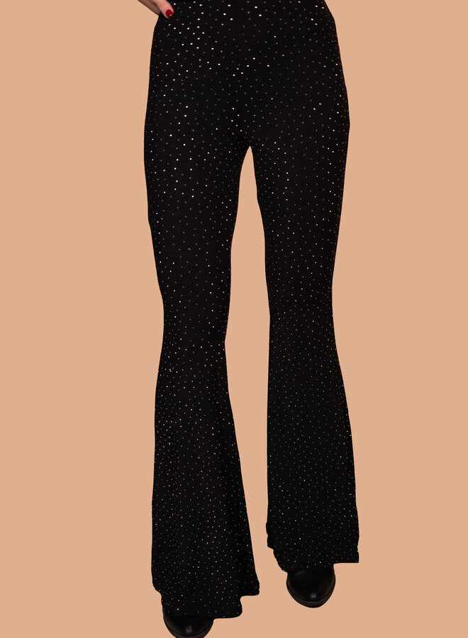 Broek glitters zwart