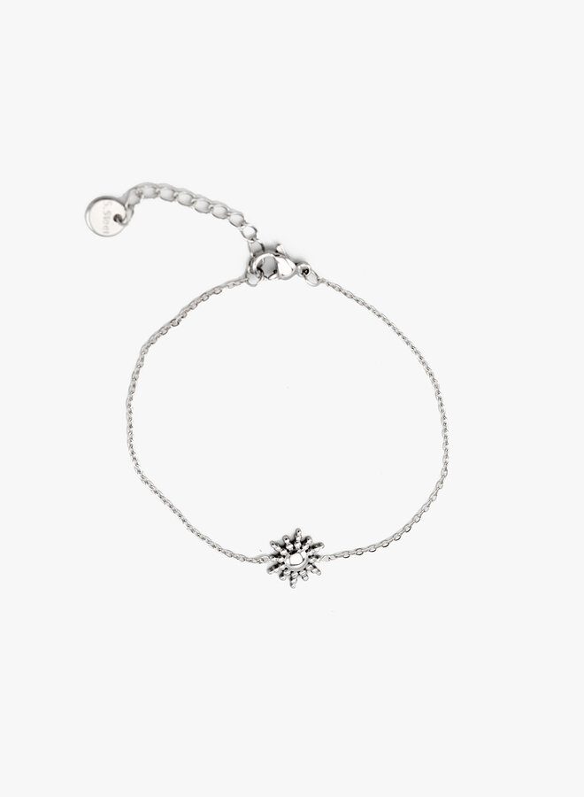 Armband met vintage bloem