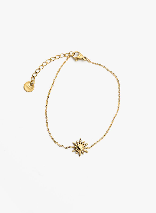 Armband met vintage bloem